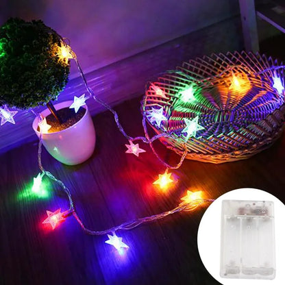 LED String Lights Outdoor Star Chain Lights Fairy Lights Christmas Decor