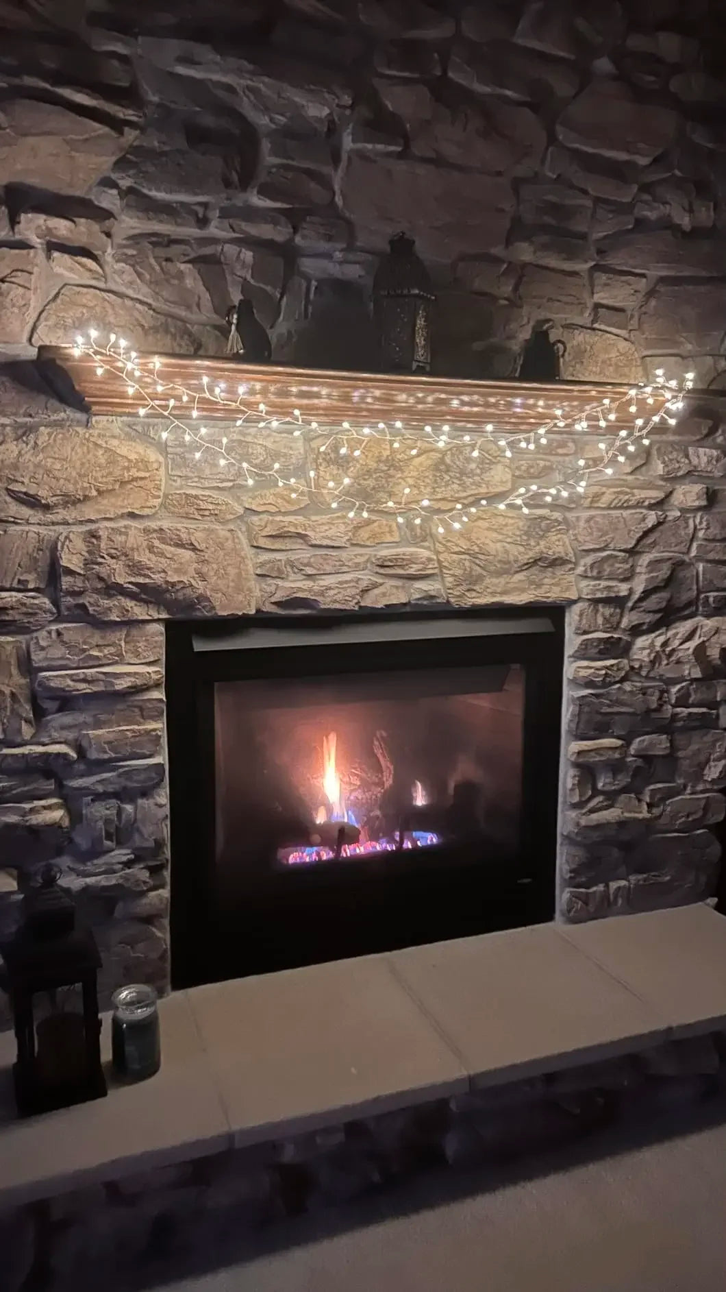 Christmas Decorations 2024 String Light Xmas Tree Hanging Ornament Diy Wreath