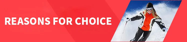 JSJM Double Layer Anti Fog Ski Goggles UV400 Protection for Snowboard Snowmobile