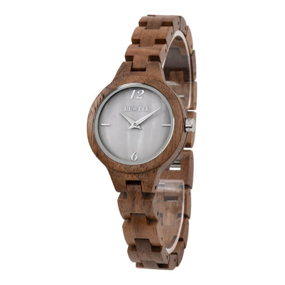 Natural Wood Watch For Women Wolkenstein 33mm Quartz