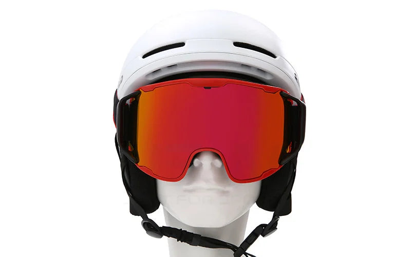 JSJM Double Layer Anti Fog Ski Goggles UV400 Protection for Snowboard Snowmobile