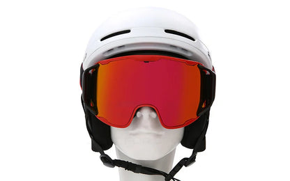 JSJM Double Layer Anti Fog Ski Goggles UV400 Protection for Snowboard Snowmobile