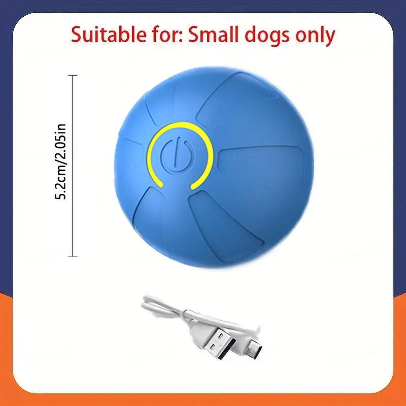 Smart Dog Toy Ball USB Rechargeable Chew Toy For Puppy To Large Dogs