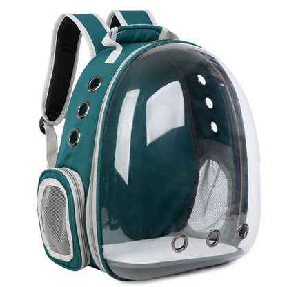 Transparent Capsule Bubble Cat Pet Carrier Backpack For Travel Small Animals
