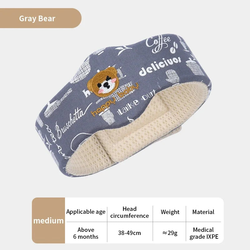 Baby Head Protector Helmet Cushion For Infants And Toddlers No Bumps Headband