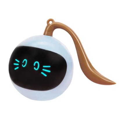 USB Rechargeable Interactive Cat Ball Toy Automatic Moving Rolling Ball