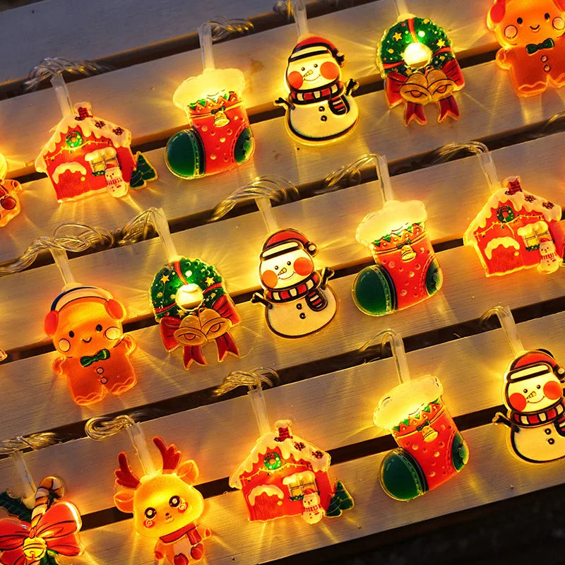 Christmas LED String Lights Fairy Light Garland For Home Decoration