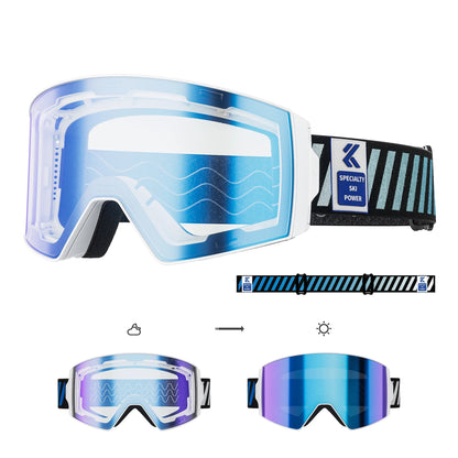 Outdoor Photochromic Ski Goggles