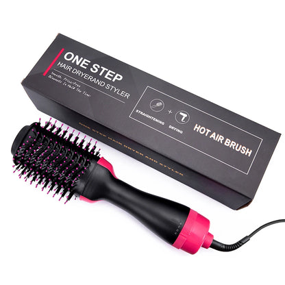 Multi Function Hair Dryer Brush 4 In 1 Styling Tools Styler Volumizer Hot Air Straightener Brush For All Hair