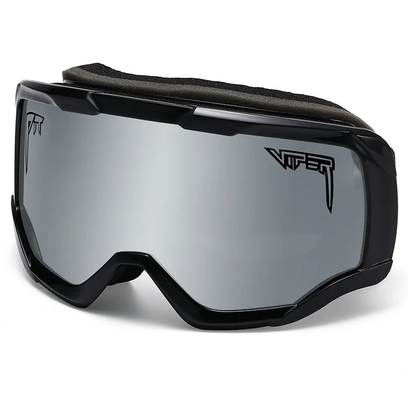 Double-Layer Anti-Fog Ski Goggles