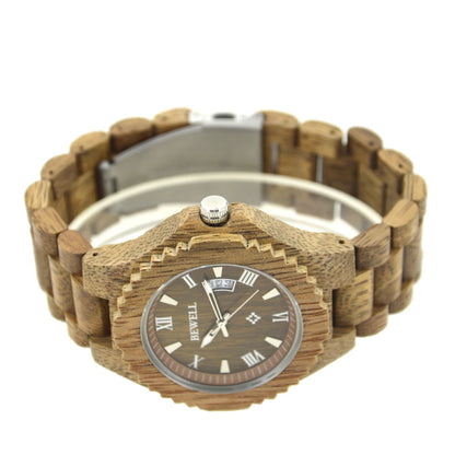 Wooden Watch for Men with Japanese Quartz Movement Design
