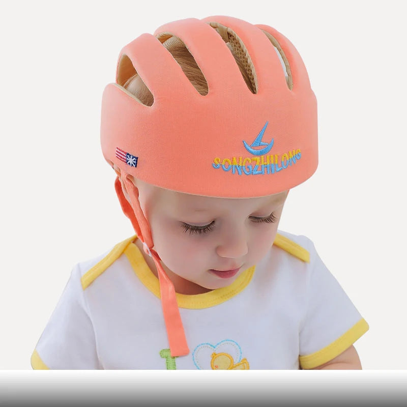 Adjustable Baby Anti Shock Helmet Cap For Newborn To 18 Months Head Protection