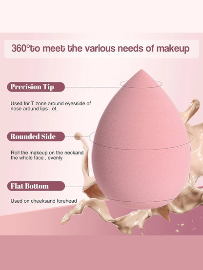 Foundation Blender Cosmetic Sponge 6cm Concealing Beauty Sponge Makeup Blender