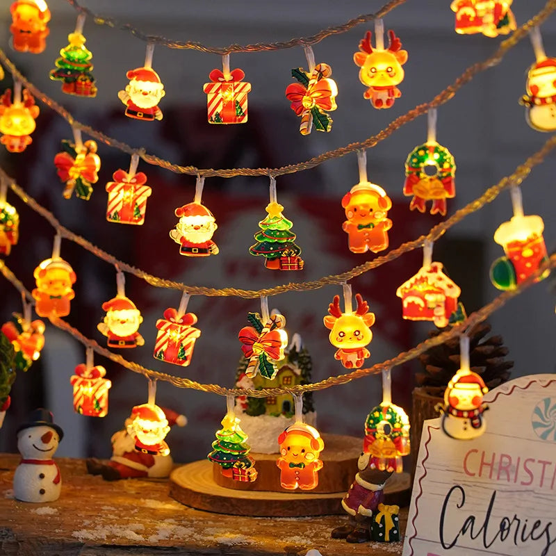 Christmas LED String Lights Fairy Light Garland For Home Decoration