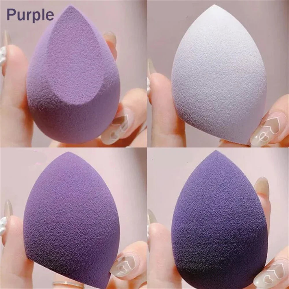 4 Or 8 Pieces Makeup Sponges Blender Beauty Egg Cosmetic Puff Foundation Sponges