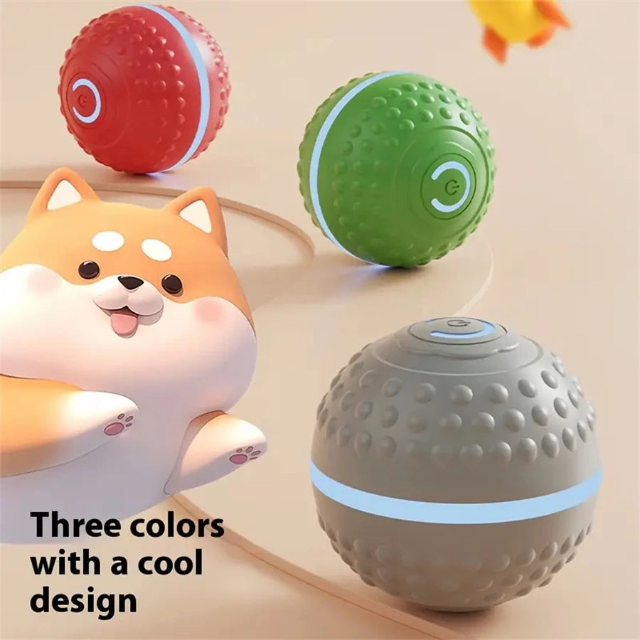Smart Dog Toy Ball USB Rechargeable Chew Toy For Puppy To Large Dogs