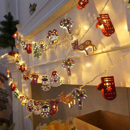 Christmas LED String Lights Fairy Light Garland For Home Decoration