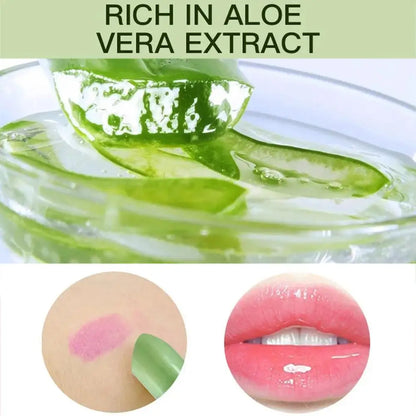 Aloe Vera Color Changing Lipstick Moisturizing Temperature Activated Lip Care