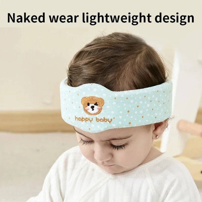 Baby Head Protector Helmet Cushion For Infants And Toddlers No Bumps Headband