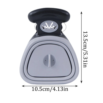 Portable Folding Dog Poop Scoop Clip For Outdoor Cleanup And Pet Cleaning