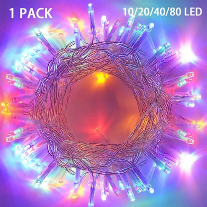LED Battery Powered String Lights Waterproof Fairy Lights For Bedroom Garden