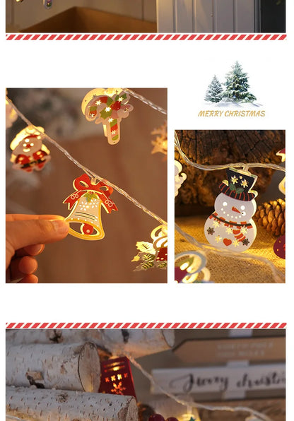Christmas LED String Lights Fairy Light Garland For Home Decoration