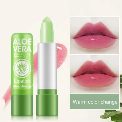 Aloe Vera Color Changing Lipstick Moisturizing Temperature Activated Lip Care