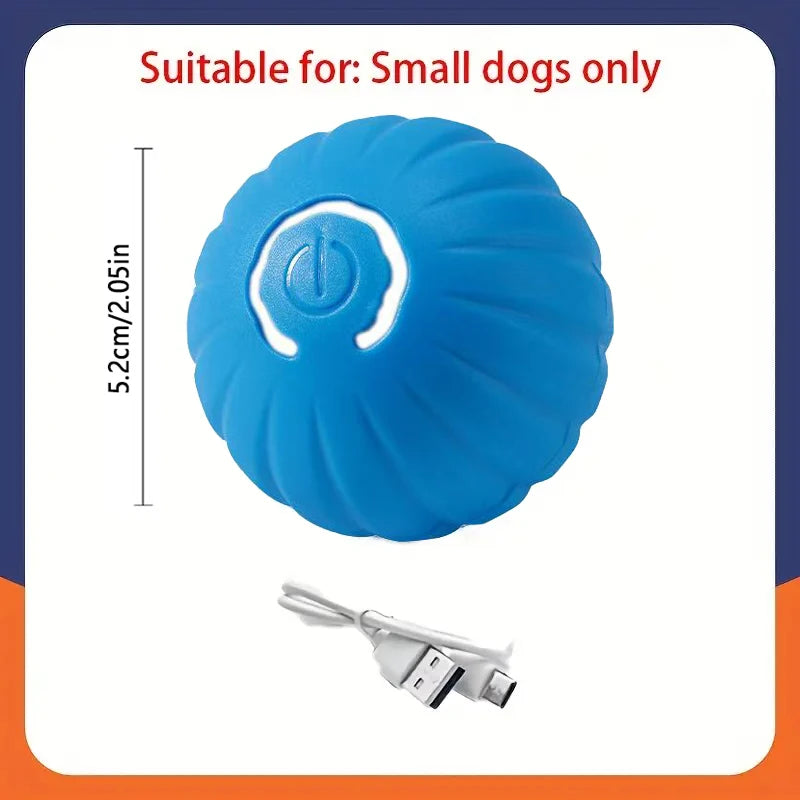Smart Dog Toy Ball USB Rechargeable Chew Toy For Puppy To Large Dogs