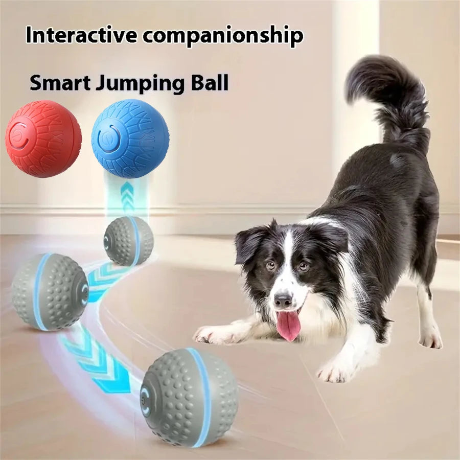 Smart Dog Toy Ball USB Rechargeable Chew Toy For Puppy To Large Dogs