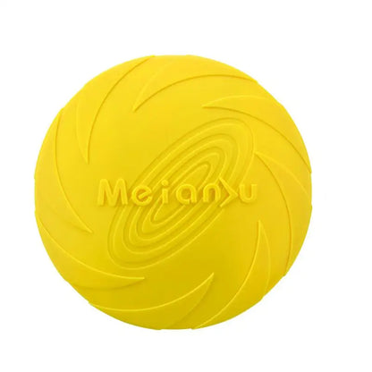 OUZEY Bite Resistant Flying Disc for Dogs Outdoor Interactive Training Toy