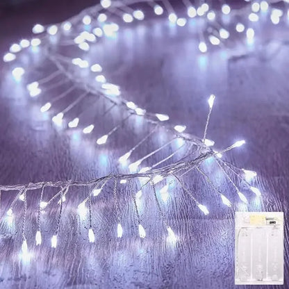 Christmas Decorations 2024 String Light Xmas Tree Hanging Ornament Diy Wreath
