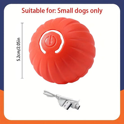 Smart Dog Toy Ball USB Rechargeable Chew Toy For Puppy To Large Dogs