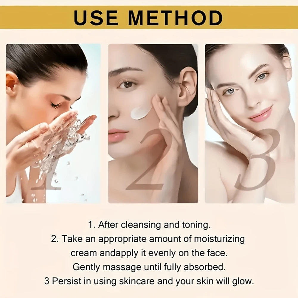 SUYARUN Korean Rice Extract Hydrating Face Cream 24H Moisture For All Skin Types