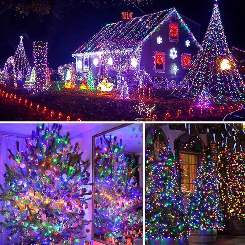 Battery Powered LED String Lights 1 Pack Waterproof Fairy Lights For Bedroom