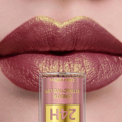 14 Colors Glitter Metallic Lip Glaze Set Waterproof Long Lasting Lip Gloss