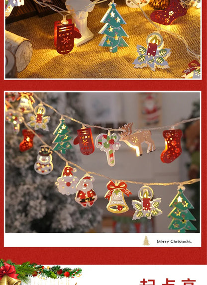 Christmas LED String Lights Fairy Light Garland For Home Decoration