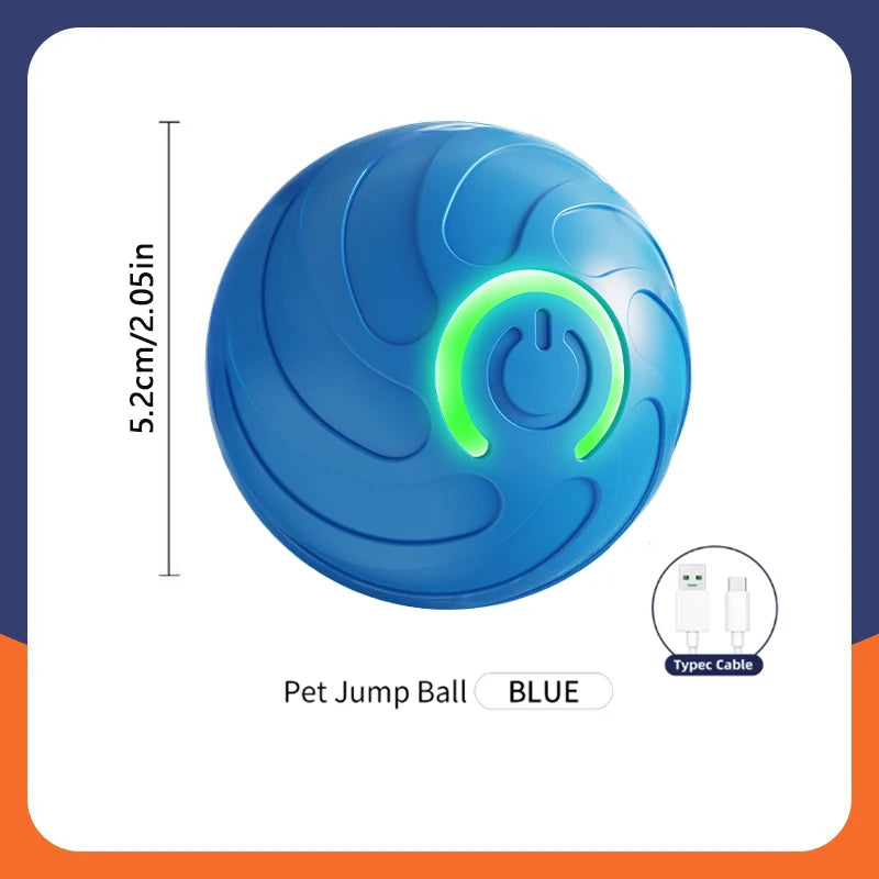 Smart Dog Toy Ball USB Rechargeable Chew Toy For Puppy To Large Dogs