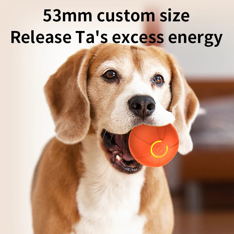 Smart Dog Toy Ball USB Rechargeable Chew Toy For Puppy To Large Dogs