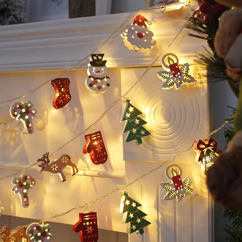 Christmas LED String Lights Fairy Light Garland For Home Decoration