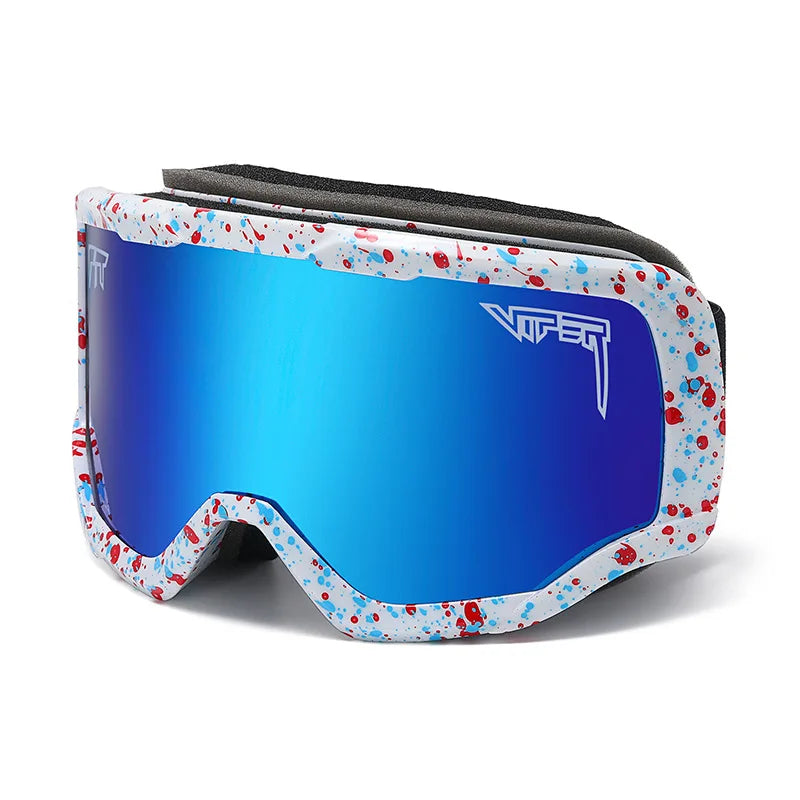 Double-Layer Anti-Fog Ski Goggles