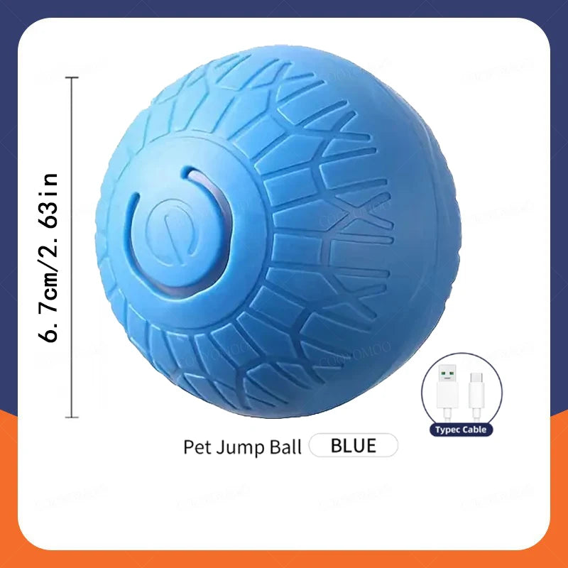 Smart Dog Toy Ball USB Rechargeable Chew Toy For Puppy To Large Dogs