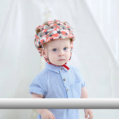 Adjustable Baby Anti Shock Helmet Cap For Newborn To 18 Months Head Protection