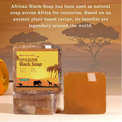 African Black Soap Acne Treatment Deep Cleansing Exfoliating Face Soap