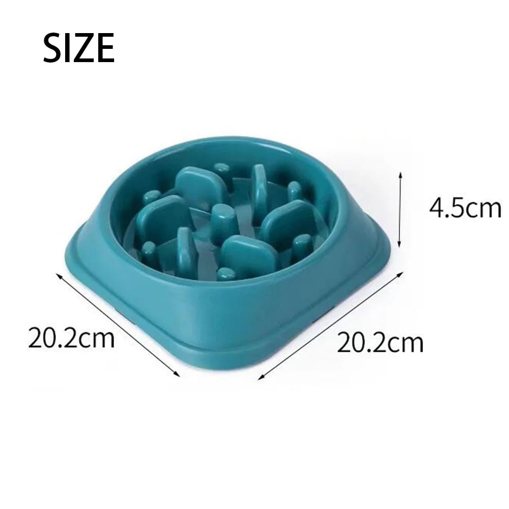 Slow Feeder Dog Puzzle Bowl Non Slip Anti Gulping For Medium And Small Dogs