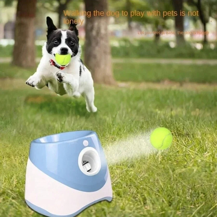 Automatic Dog Ball Launcher Toy USB Rechargeable Chase Toy For Dogs