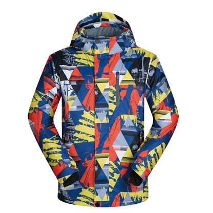 New Winter Thick And Warm Plus Size Waterproof Windproof Ski Jacket And Trousers