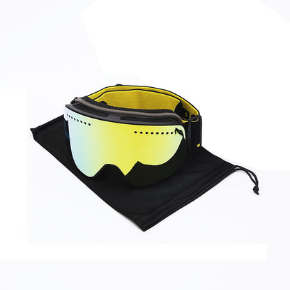 Double Layer Italian Ski Goggles Eye Protection Anti Fog Anti Radiation Sand