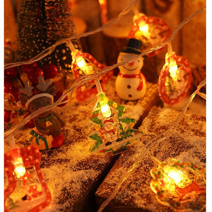 Christmas Tree LED Starry Lights Chain Decor USB Battery And Plug In