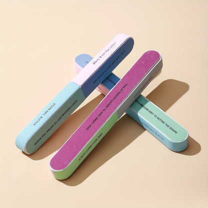 7 Sides Nail Cuticle Polish Strip Tool For Easy Manicure And Pedicure Clean Cut