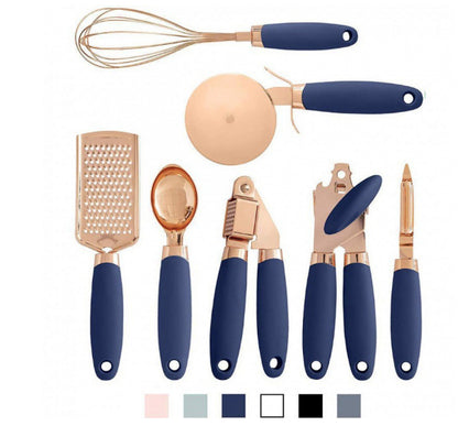 Copper Plating Kitchen Peeler Gadget Set For Household Use